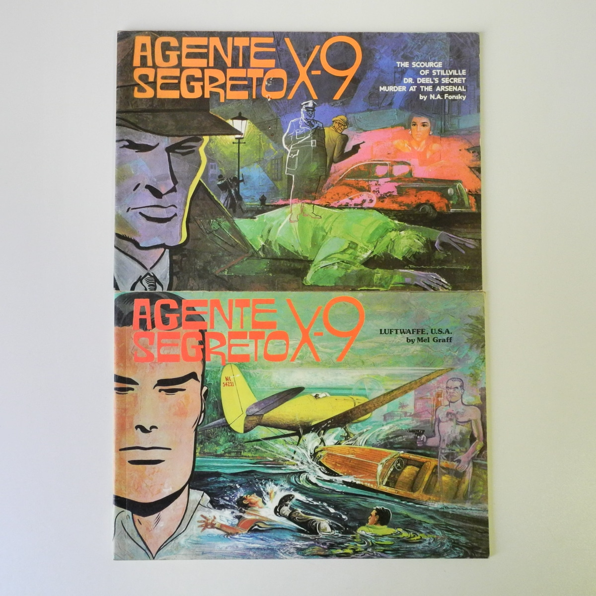 Agente Segreto X9 Collana Yellow Kid n. 4 e 5