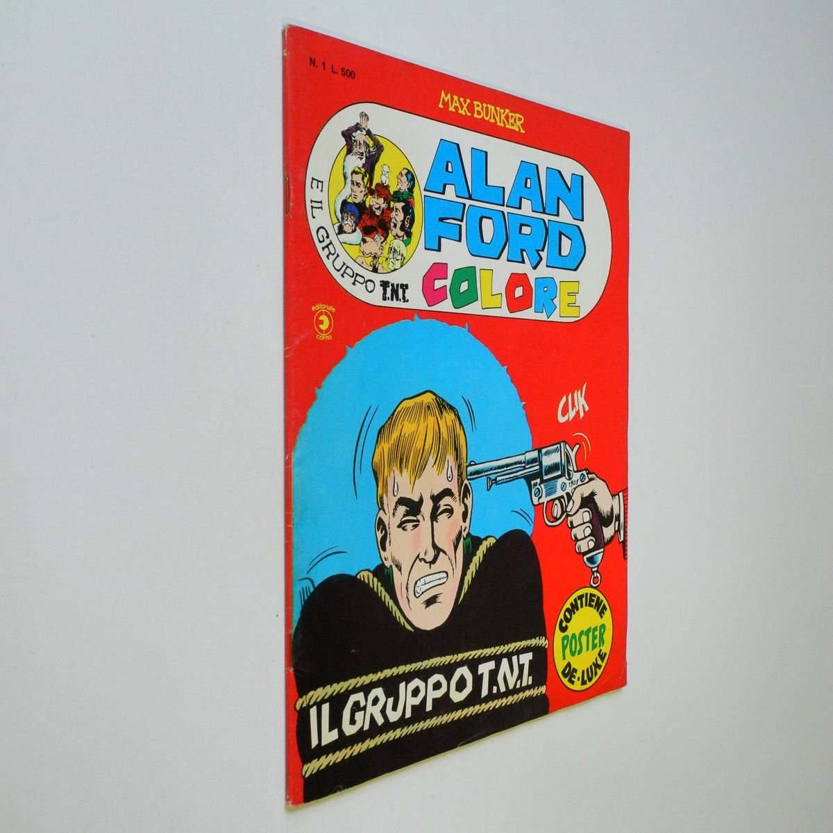 Alan Ford Colore n. 1 con Poster Il Gruppo T.N.T.