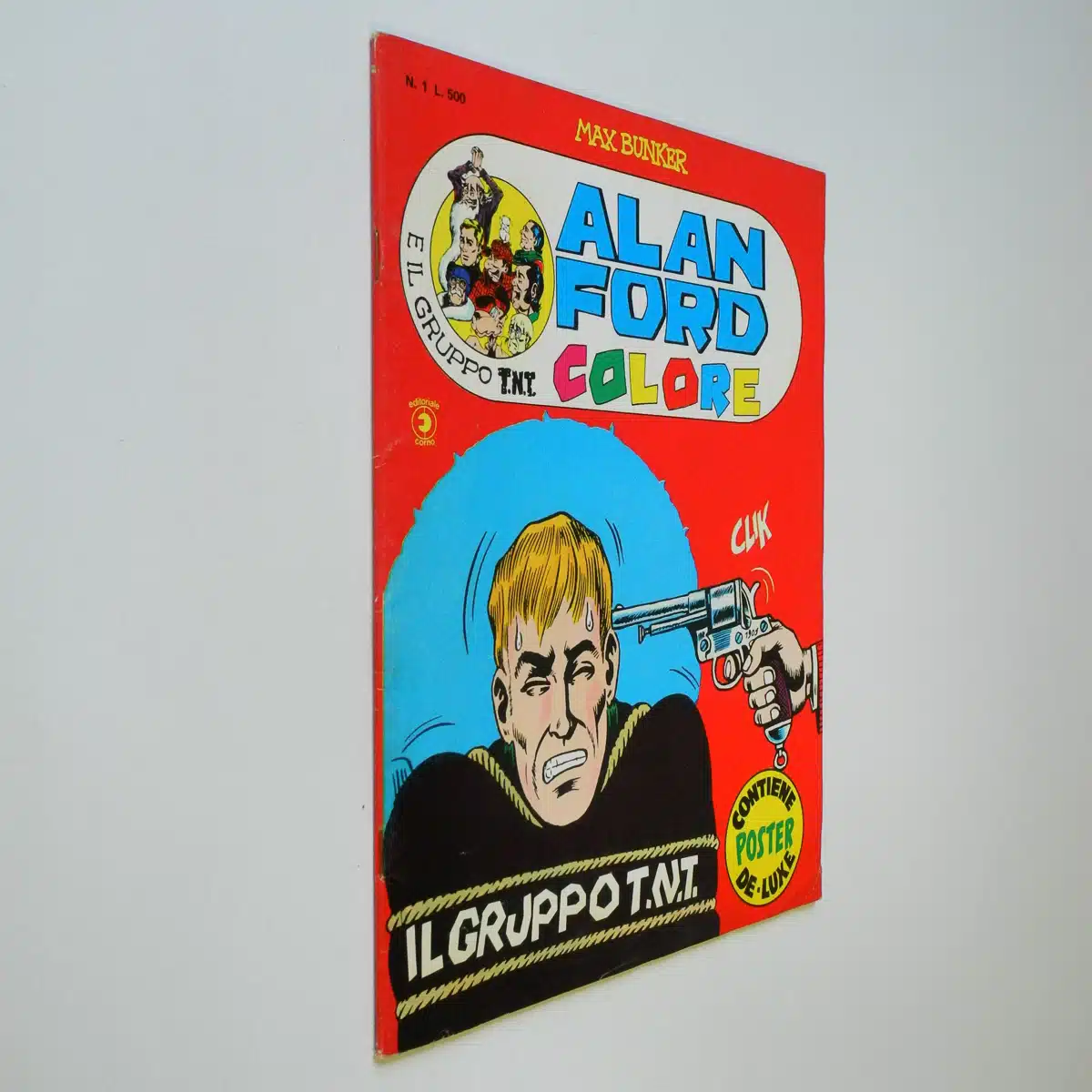 Alan Ford Colore n. 1 con Poster Il Gruppo T.N.T.