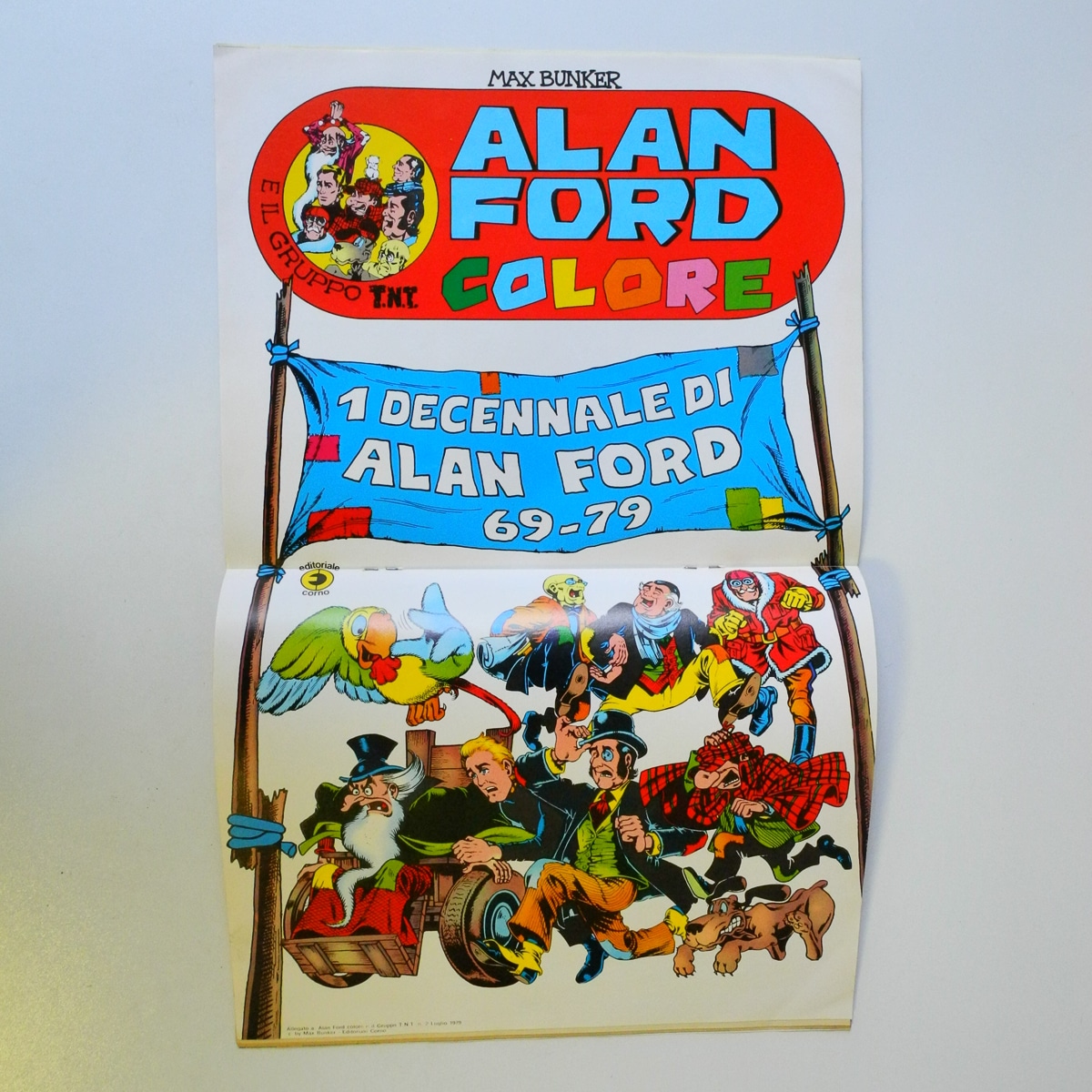 Alan Ford Colore n. 2 con Poster-2 Il dente cariato
