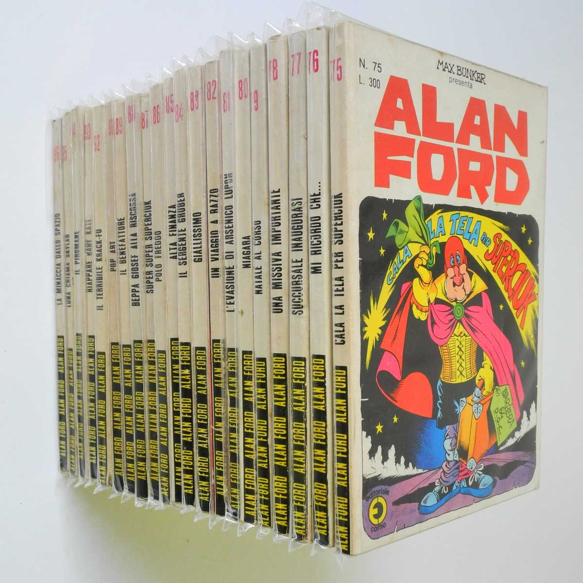 Alan Ford Prima Edizione dal n. 75