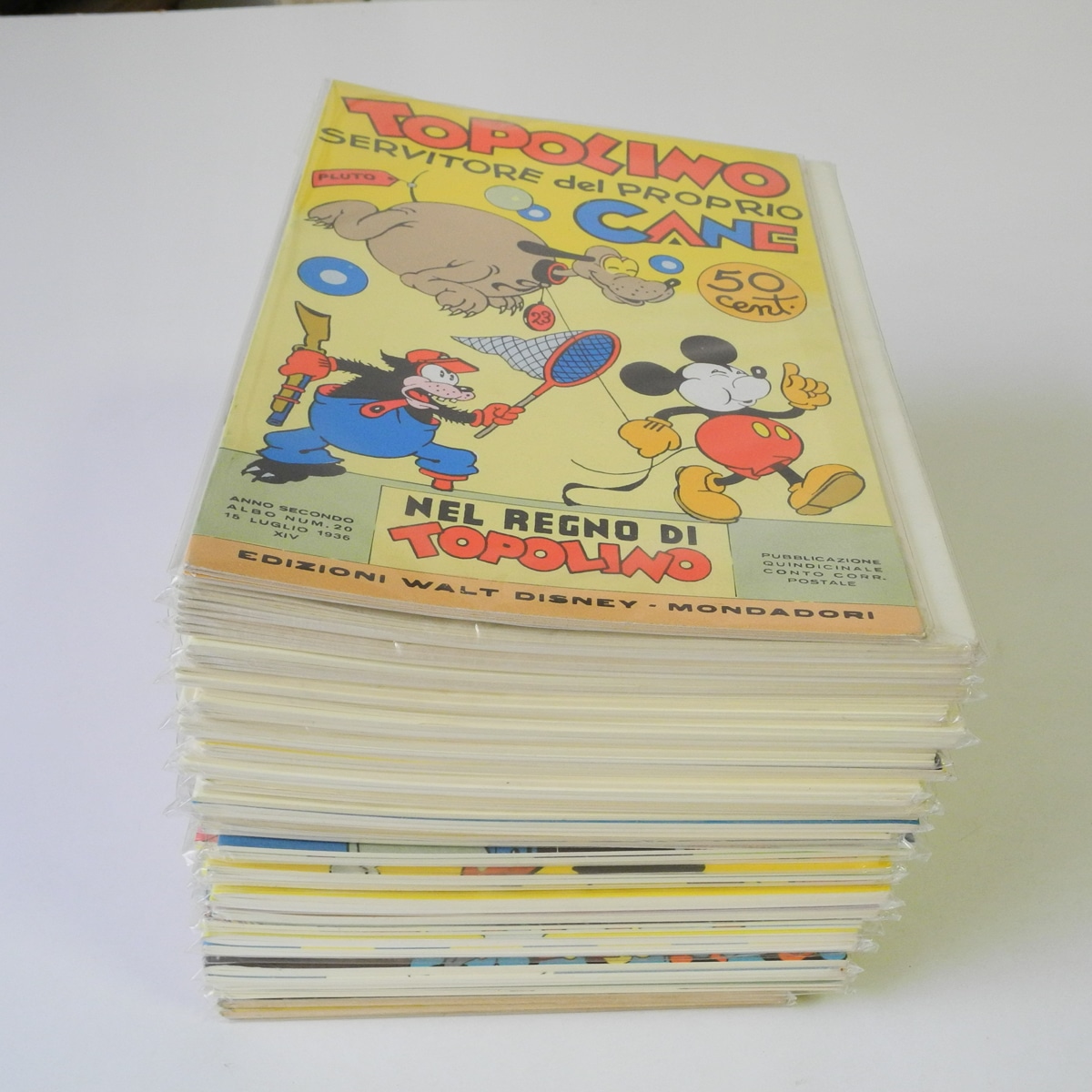 Albo d’Oro Serie Topolino 61 numeri dal 2 al 184-2