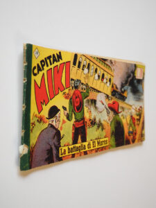 Striscia del Capitan Miki Prima Serie n. 18 Dardo del 1951 La battaglia di El Moros