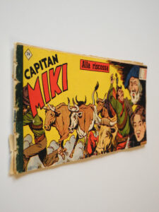 Striscia di Capitan Miki Prima Serie n. 24 del 1951 Alla riscossa