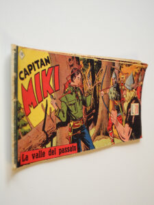 Stricia del Capitan Miki Prima Serie n. 32 Dardo del 1952 La valle del passato
