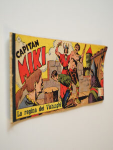 Fumetto di Capitan Miki Prima Serie n. 33 Dardo del 1952 La Regina dei vichinghi