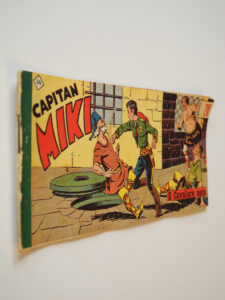 Striscia del Capitan Miki Prima Serie n. 34 Dardo del 1952 Il Cavaliere nero