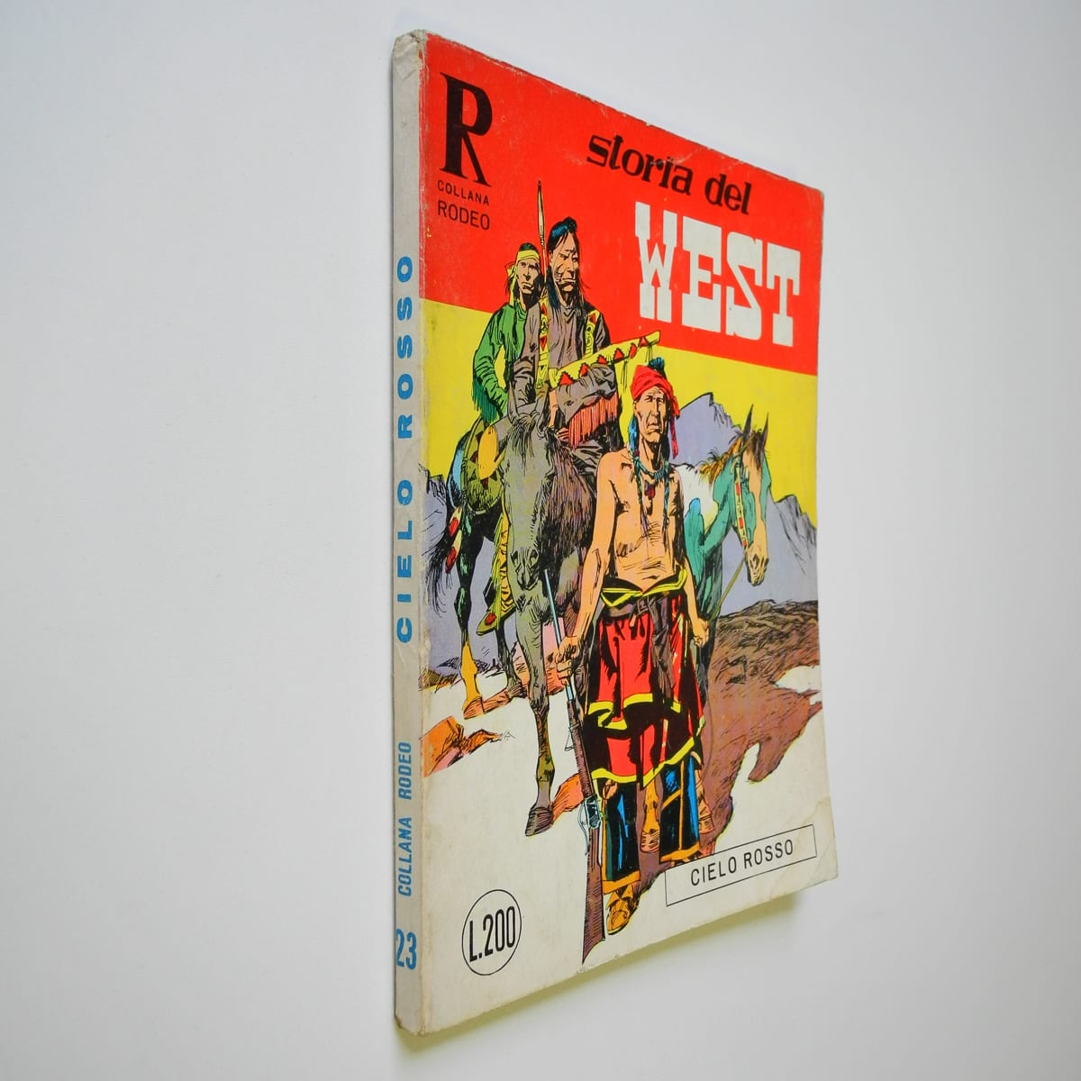 Collana Rodeo n. 23 Storia del West originale del 1969