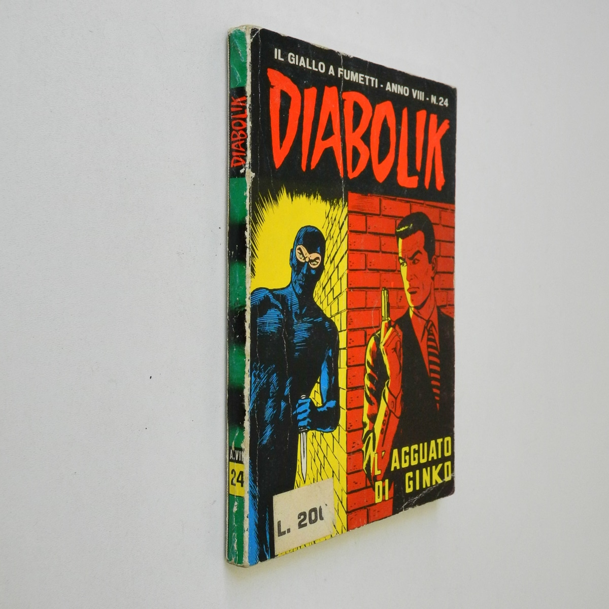 Diabolik anno VIII n. 24 L’agguato di Ginko