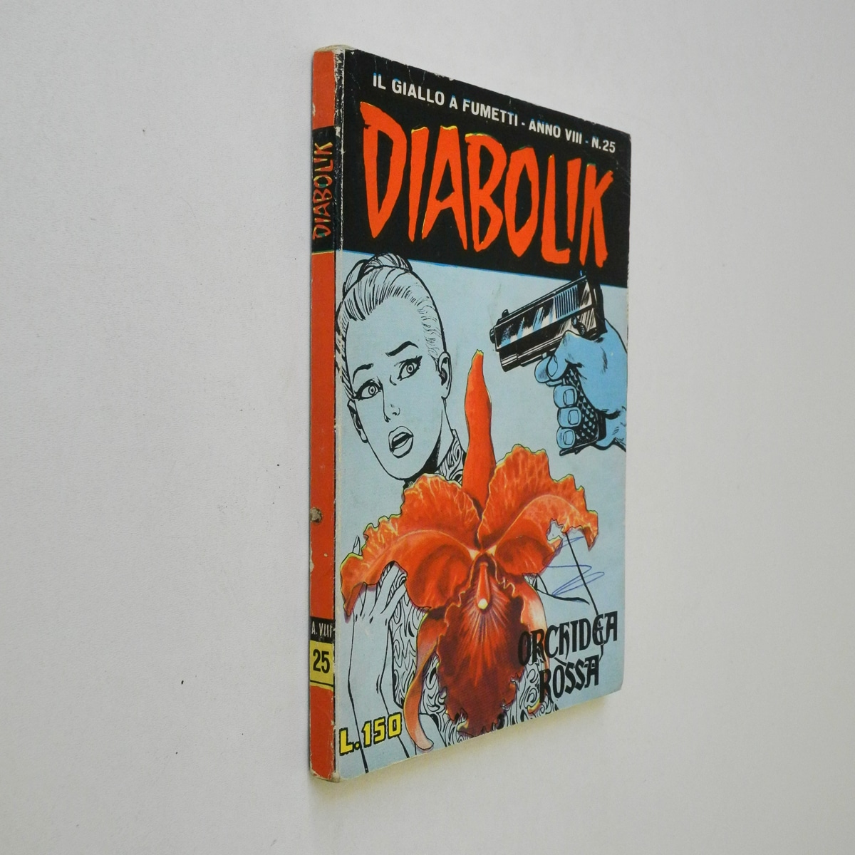 Diabolik anno VIII n. 25 Orchidea rossa