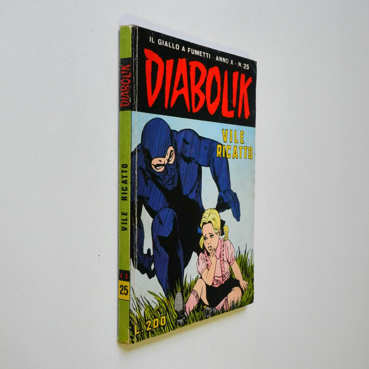 Diabolik anno X n. 25 Vile ricatto