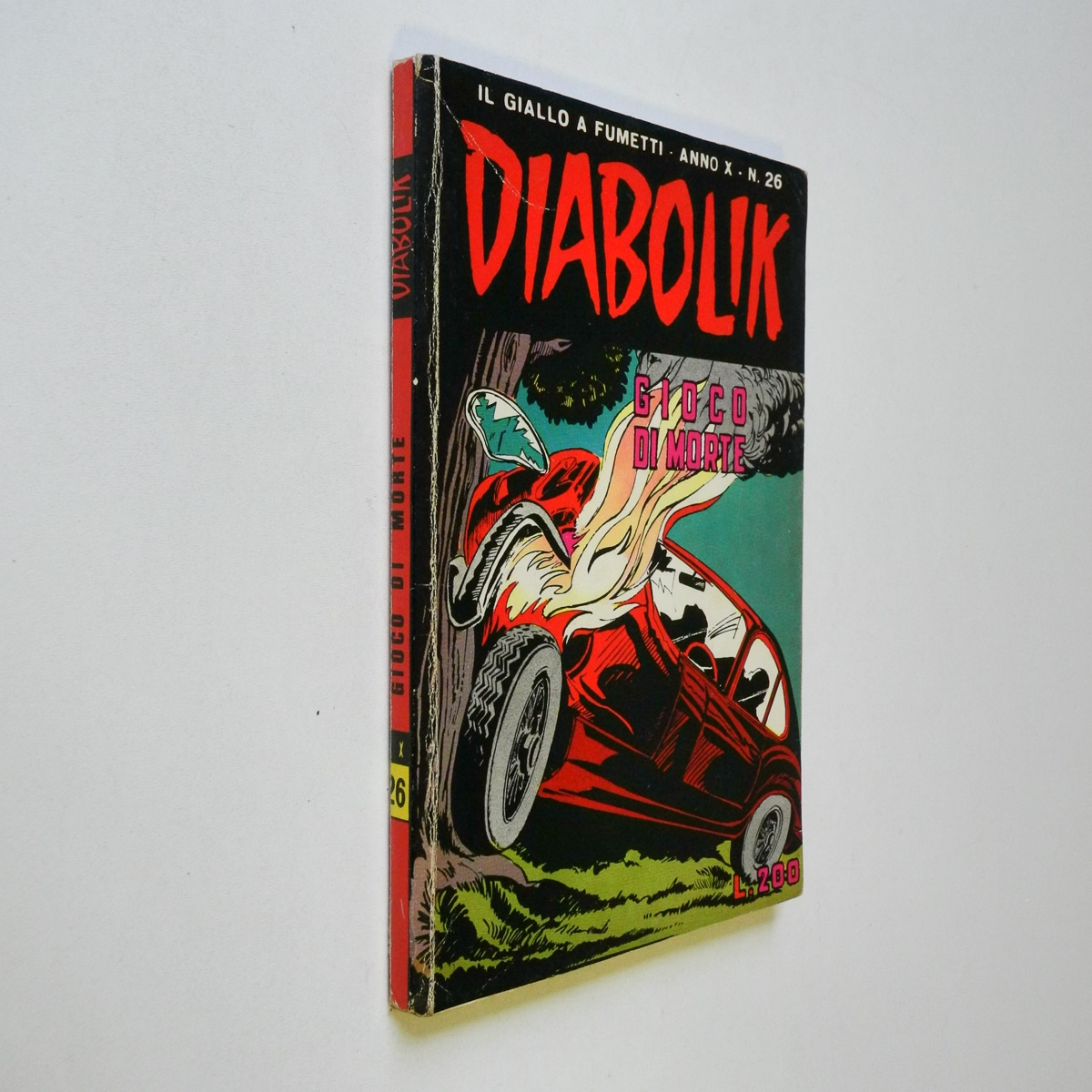 Diabolik anno X n. 26 Gioco di morte