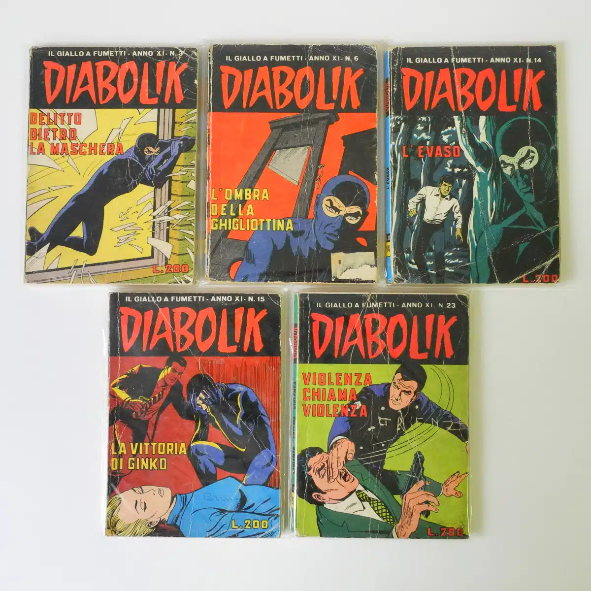 Diabolik anno XI sfusi lotto-2