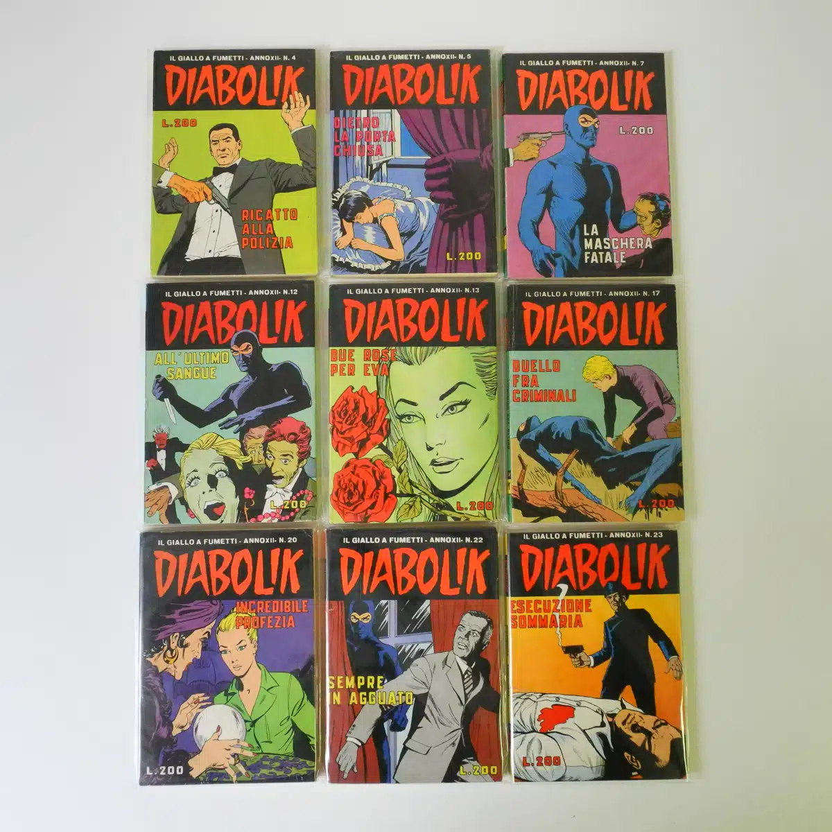 Diabolik anno XII 1973 sfusi