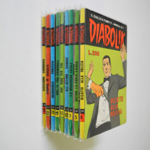 Fumetti di Diabolik anno XII 9 edizioni Astorina 1973