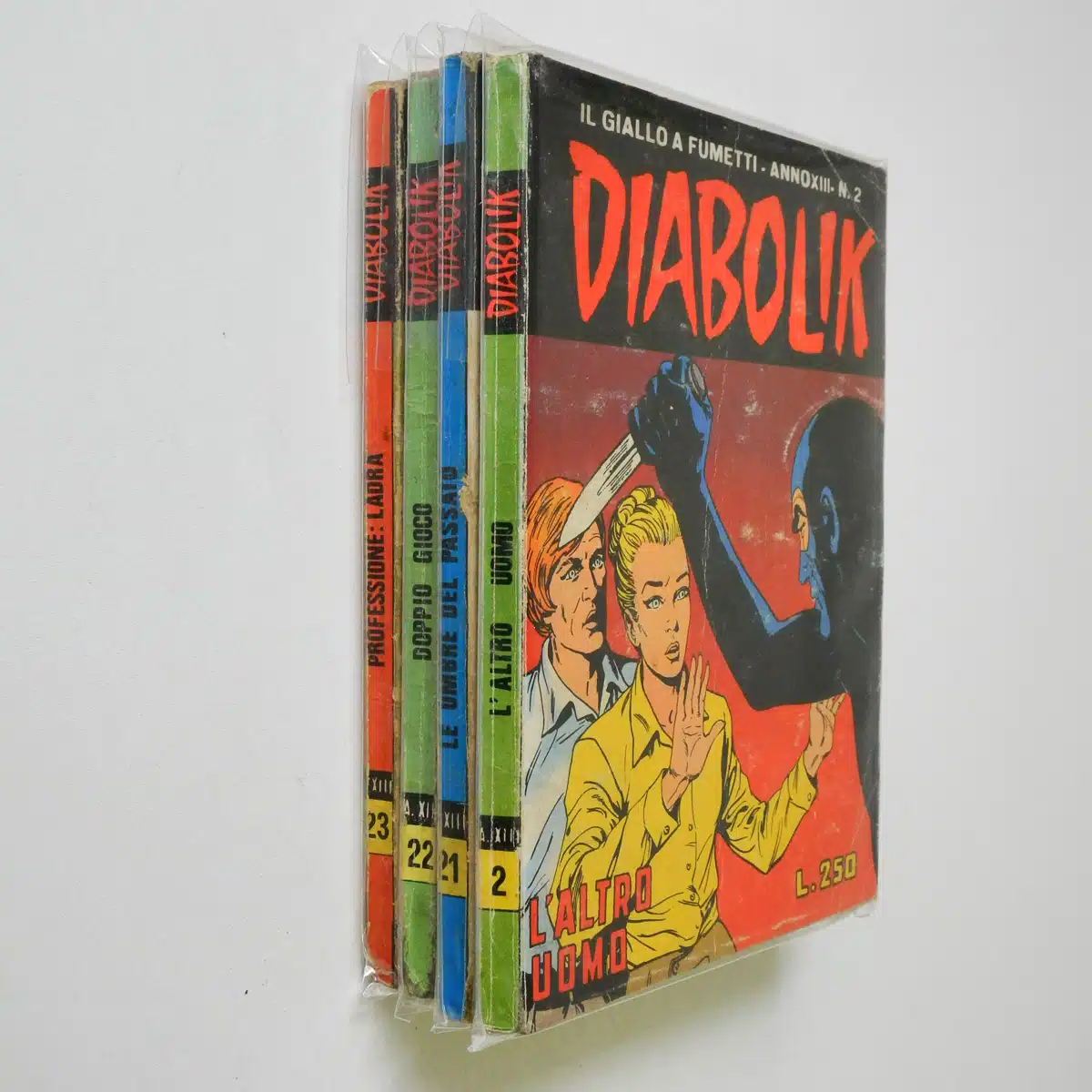 Diabolik anno XIII n. 2 – 21- 22- 23-2