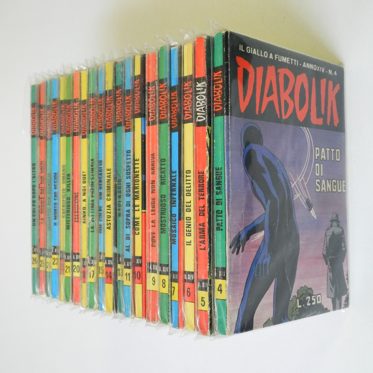 Diabolik anno XIV 1975 sfusi 2