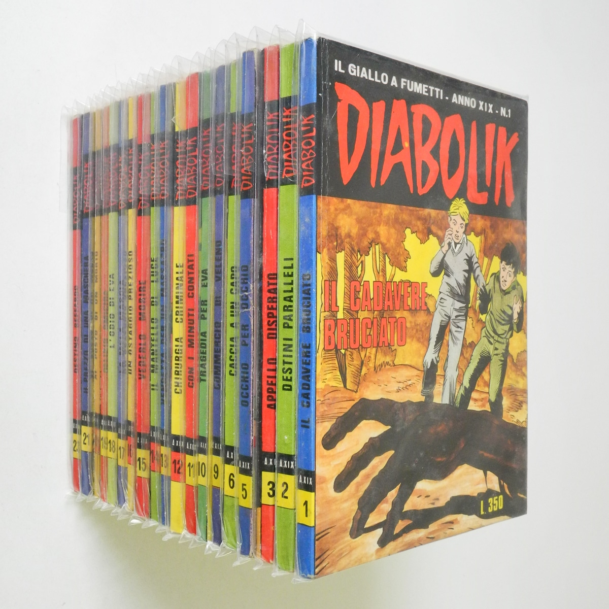 Diabolik anno XIX 1980 sfusi