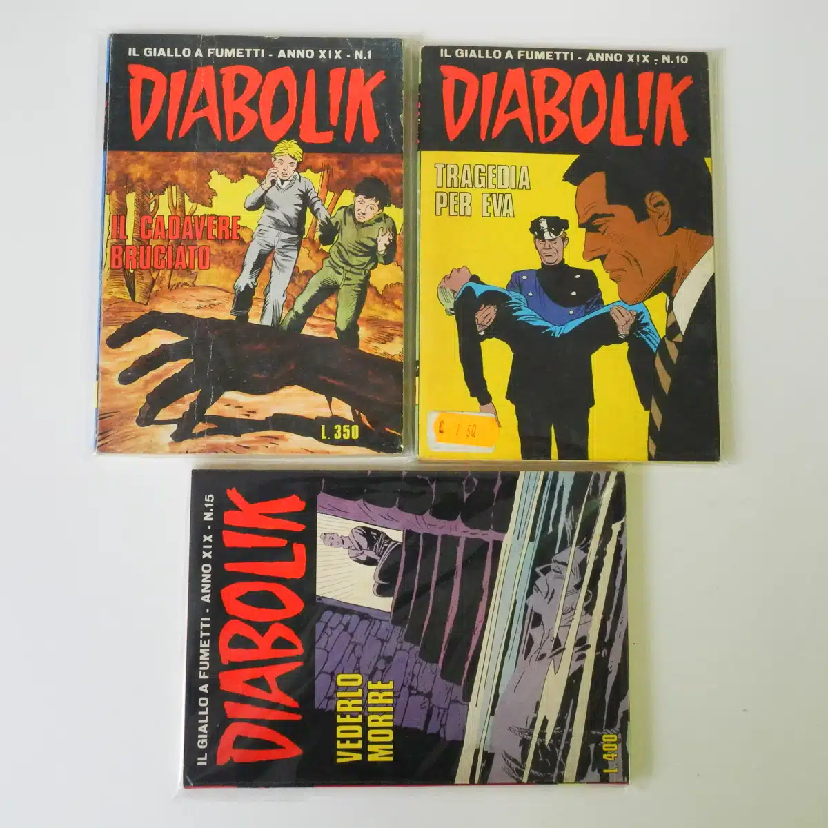 Diabolik anno XIX n. 1 – 10- 15