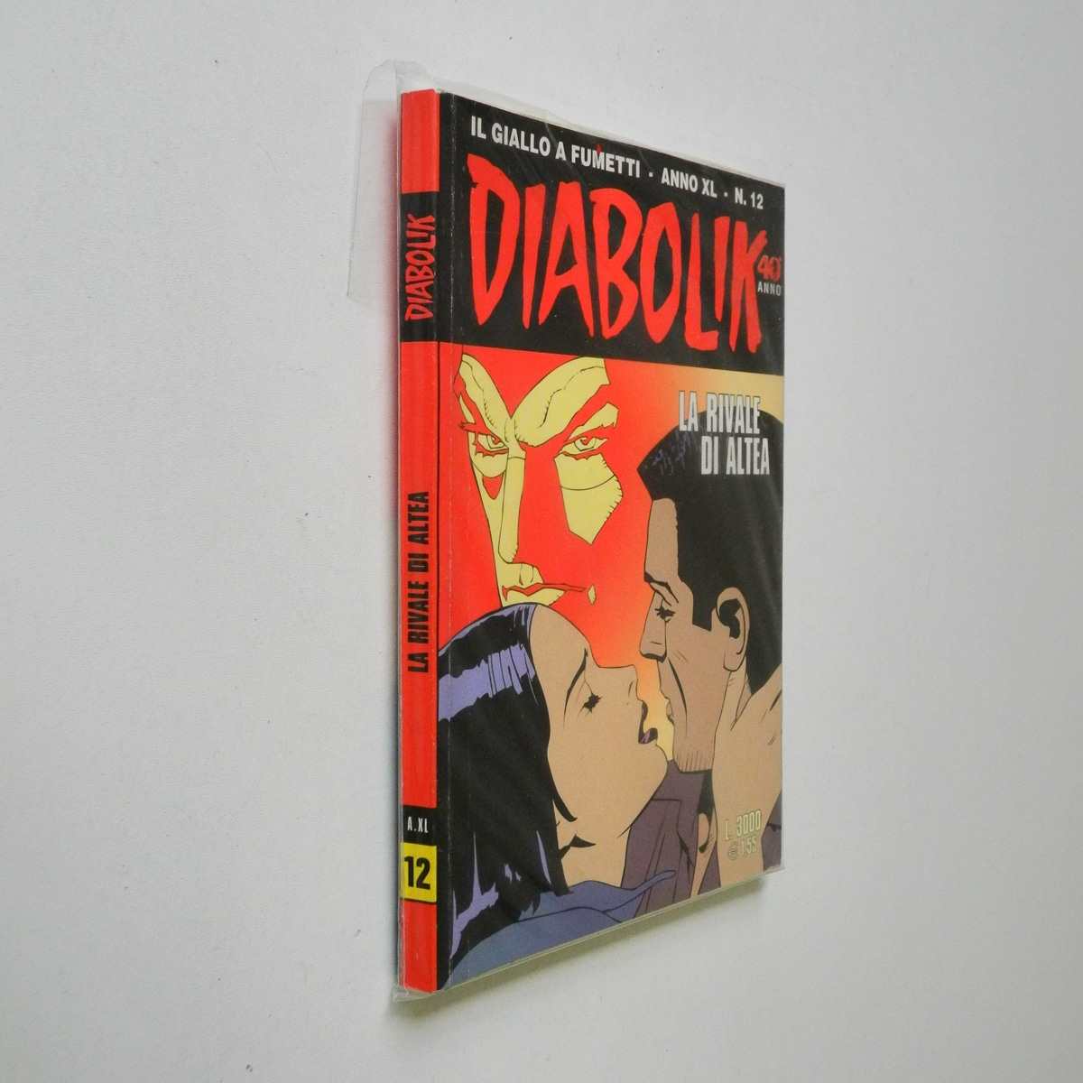 Diabolik anno XL 2001 n. 12 La Rivale di Altea