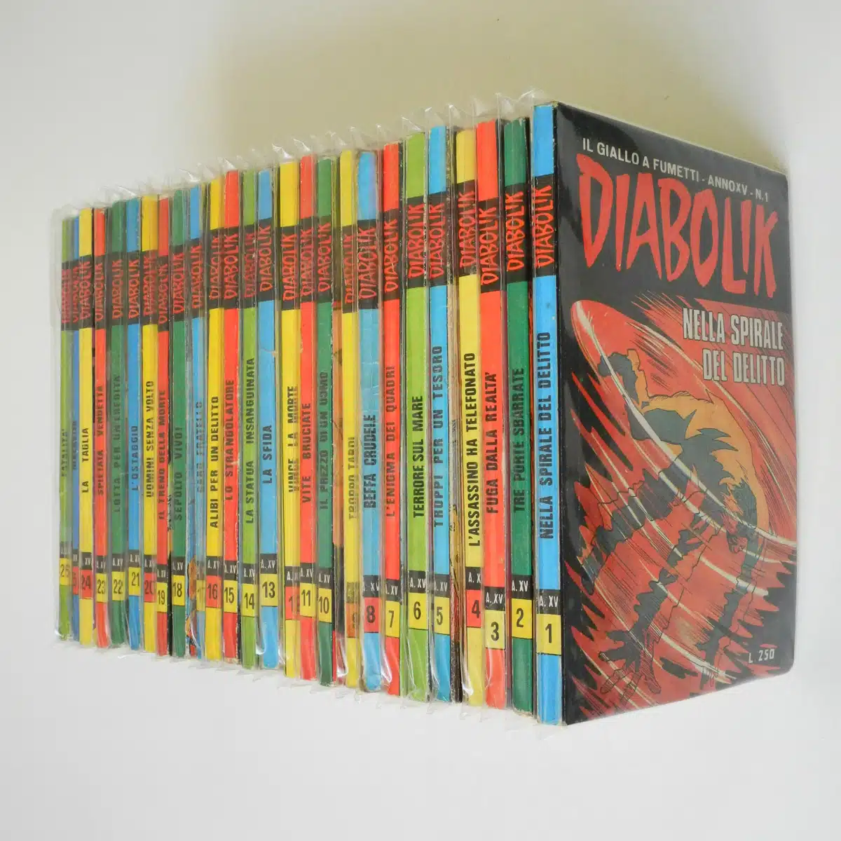 Diabolik anno XV Completo n. 1-26 1976