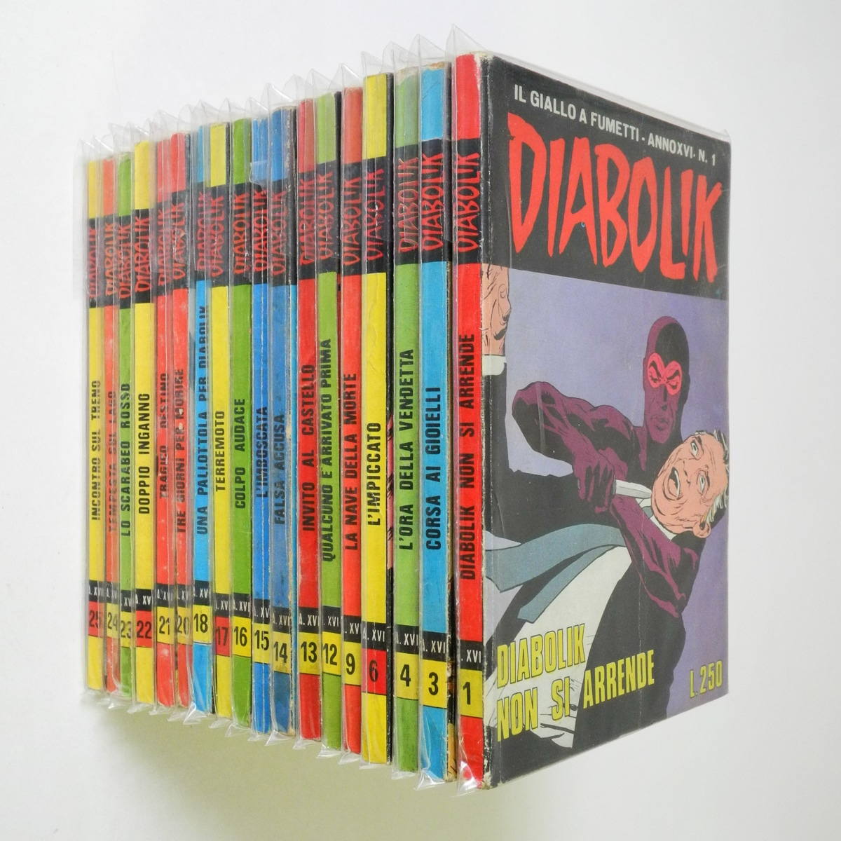 Diabolik anno XVI 1977 sfusi