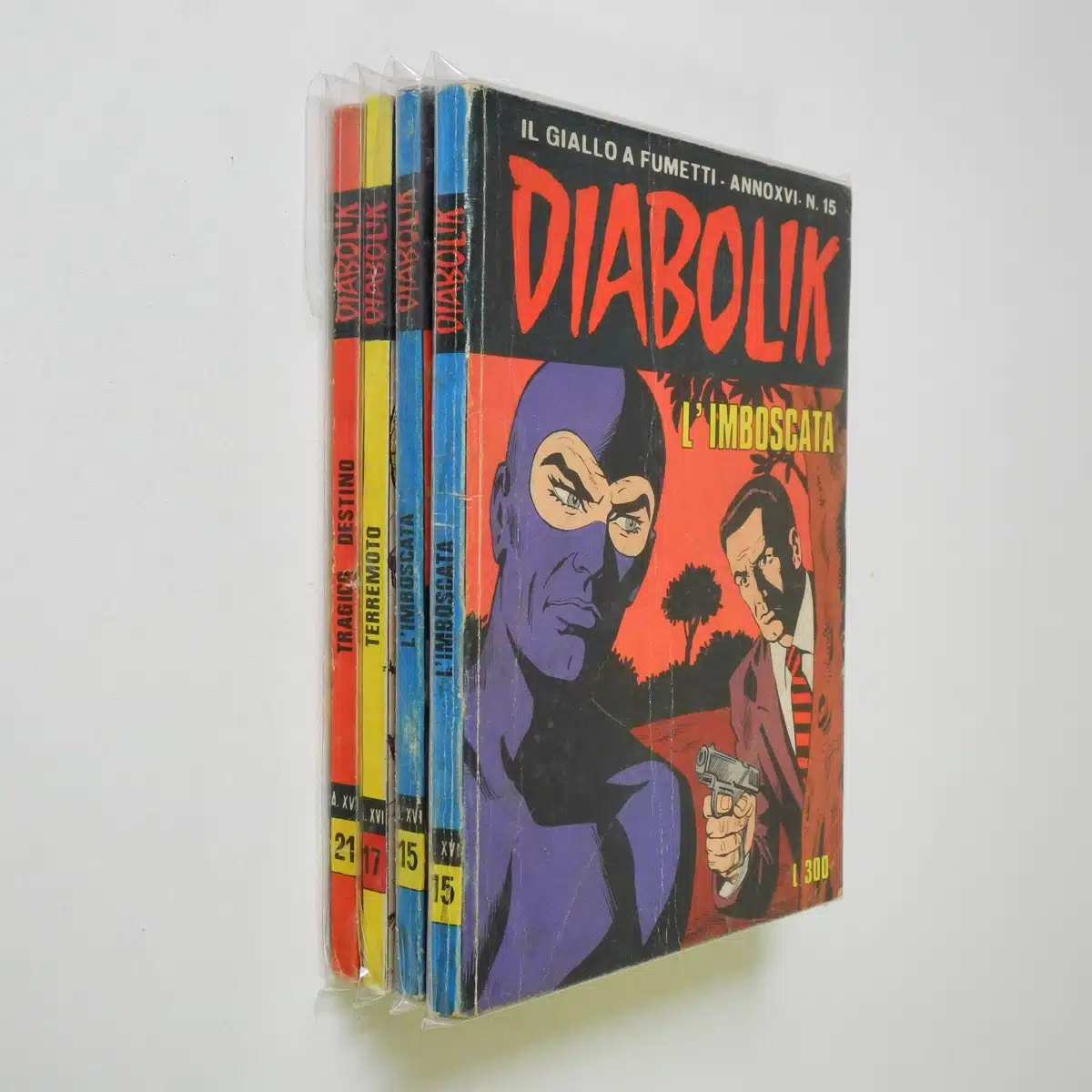 Diabolik anno XVI n. 15 – 17 – 21-2