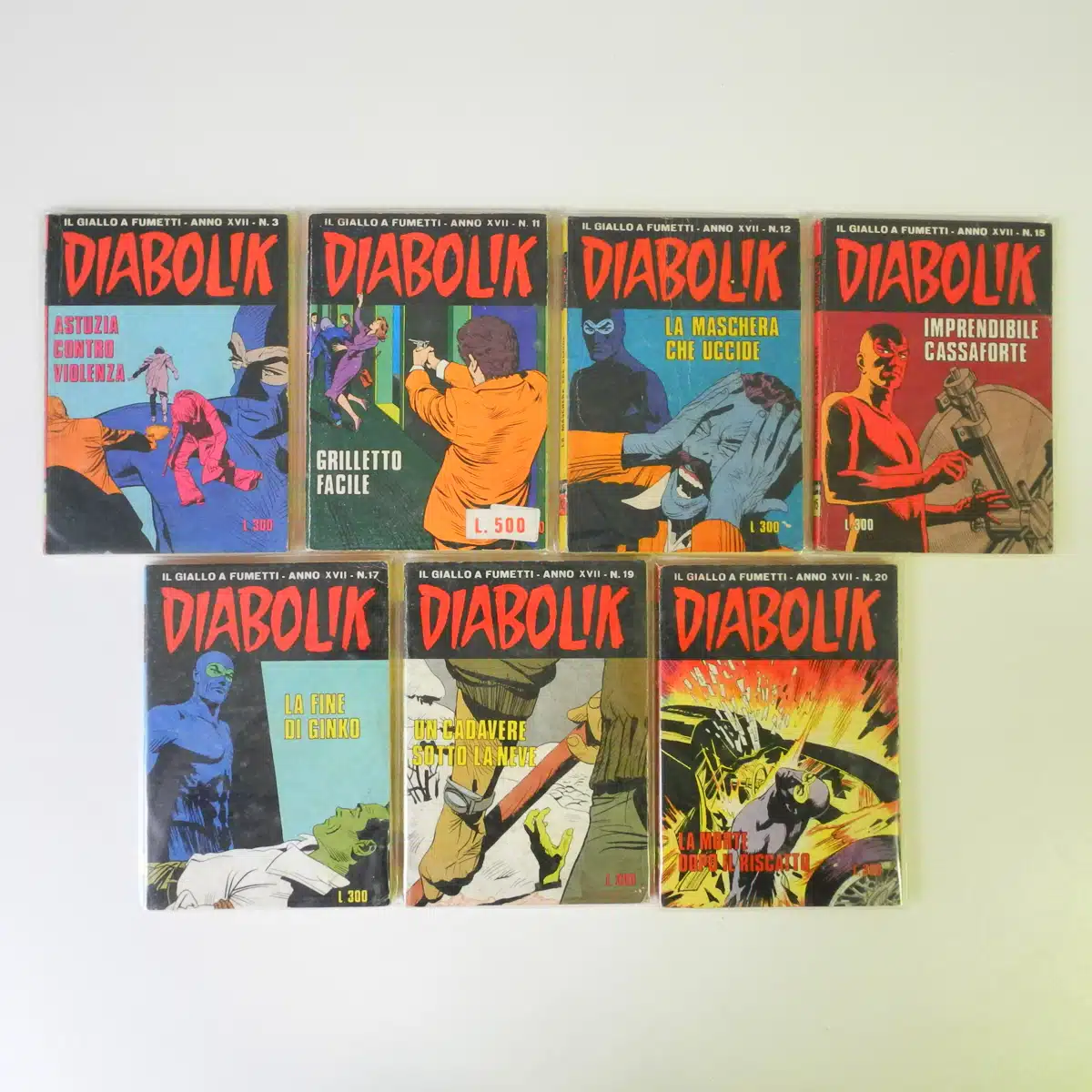 Diabolik anno XVII 1978 sfusi 2