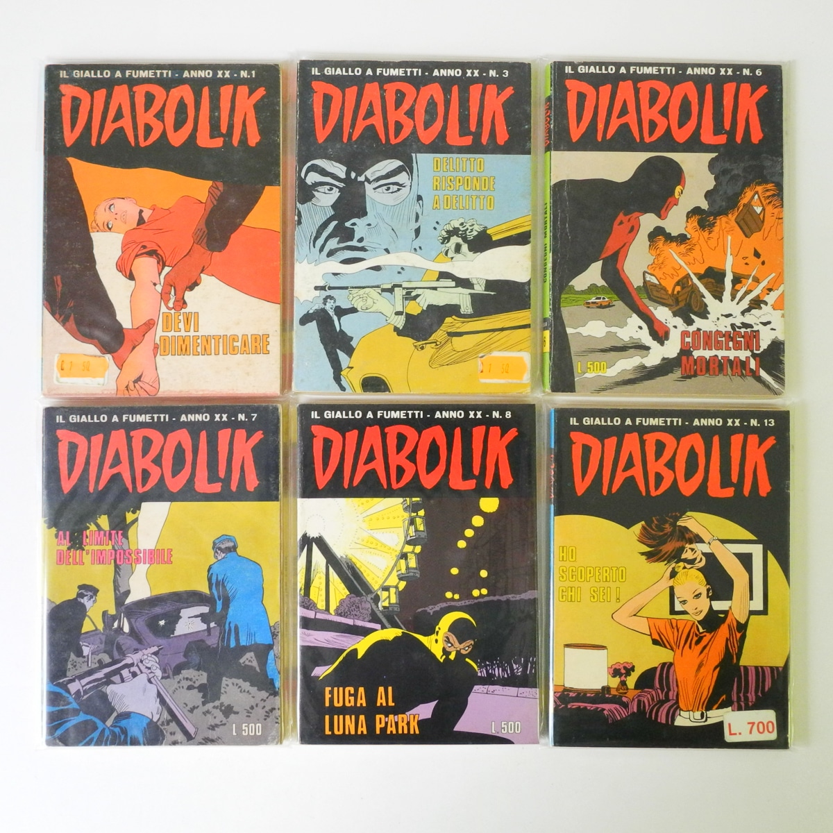 Diabolik anno XX 1981 sfusi