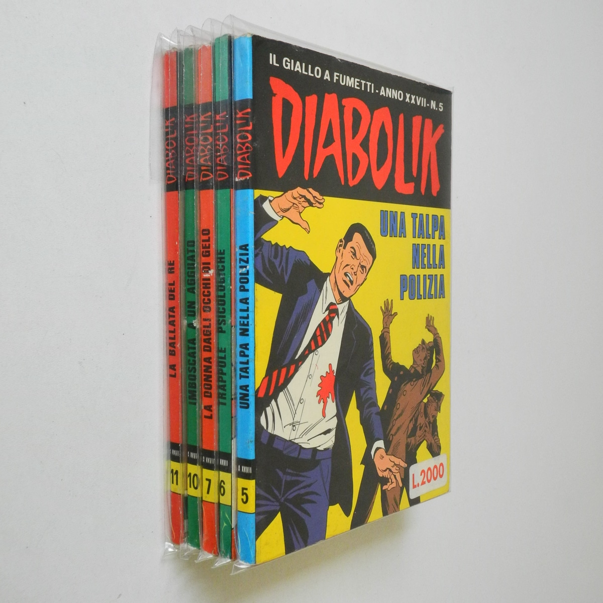 Diabolik anno XXVII 1988 sfusi 2-2