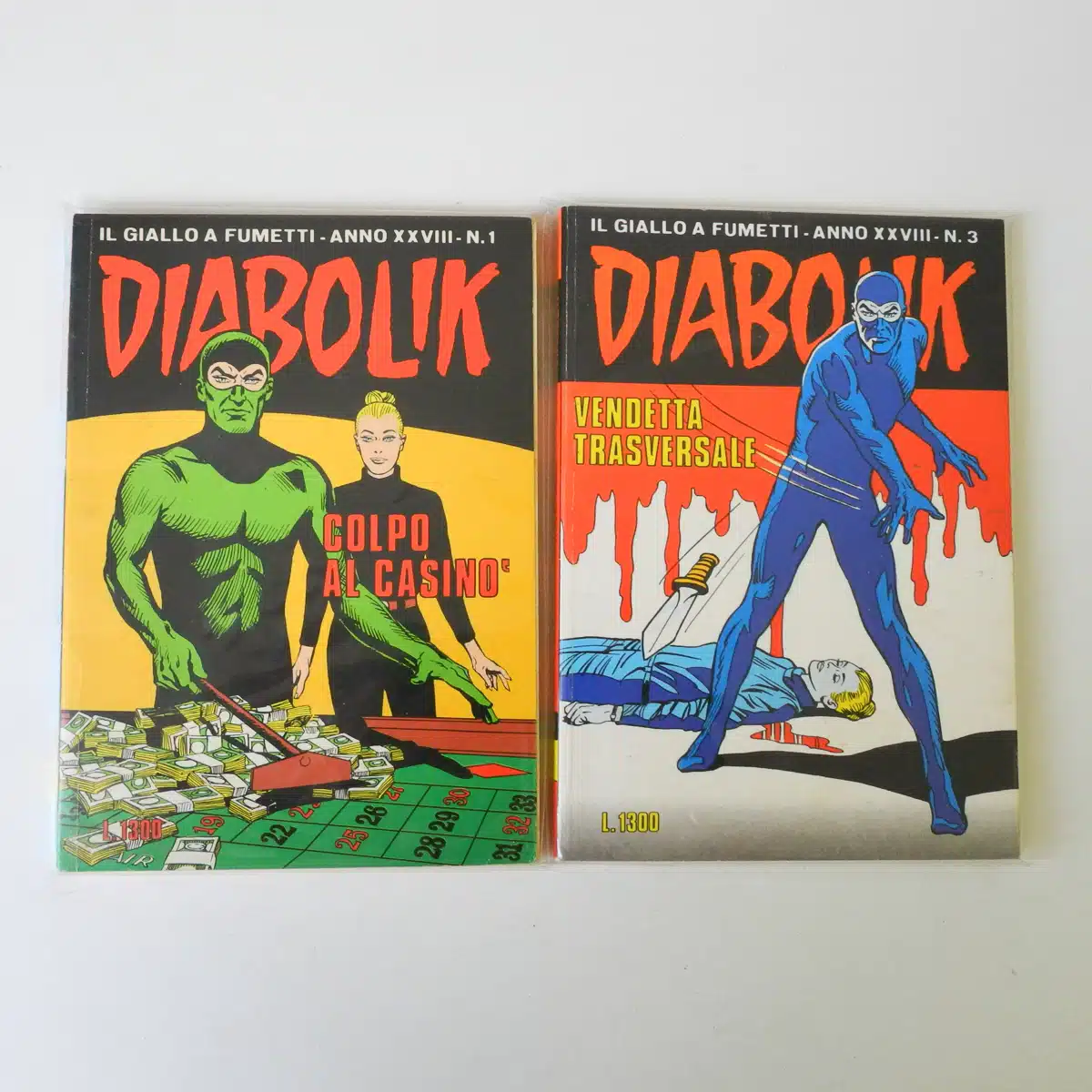 Diabolik anno XXVIII n. 1 -3