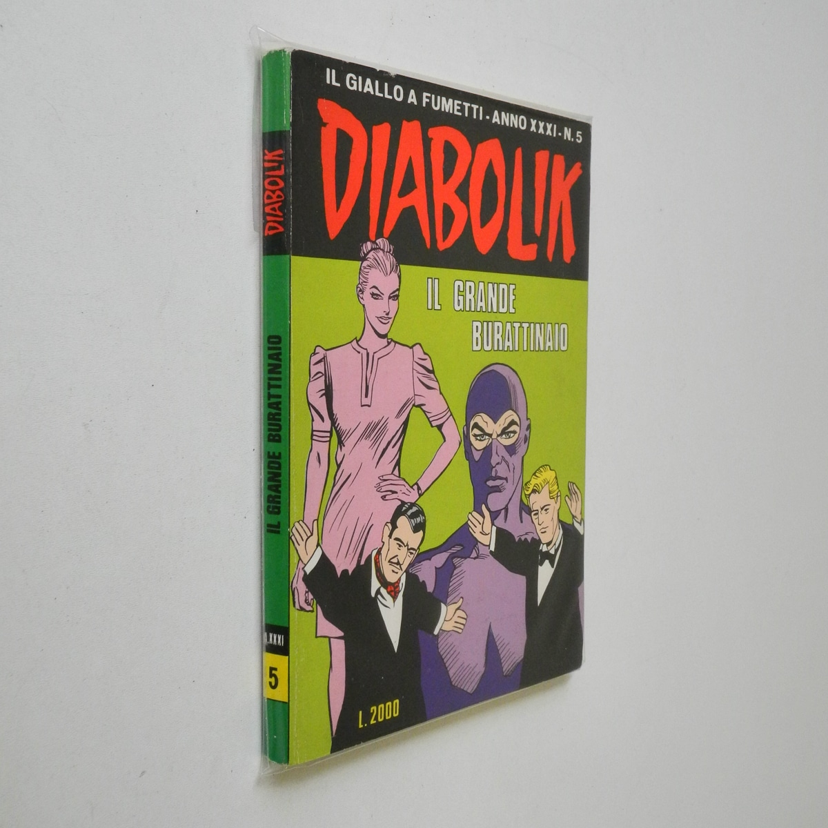 Diabolik anno XXXI 1992 n. 5 Il grande burattinaio