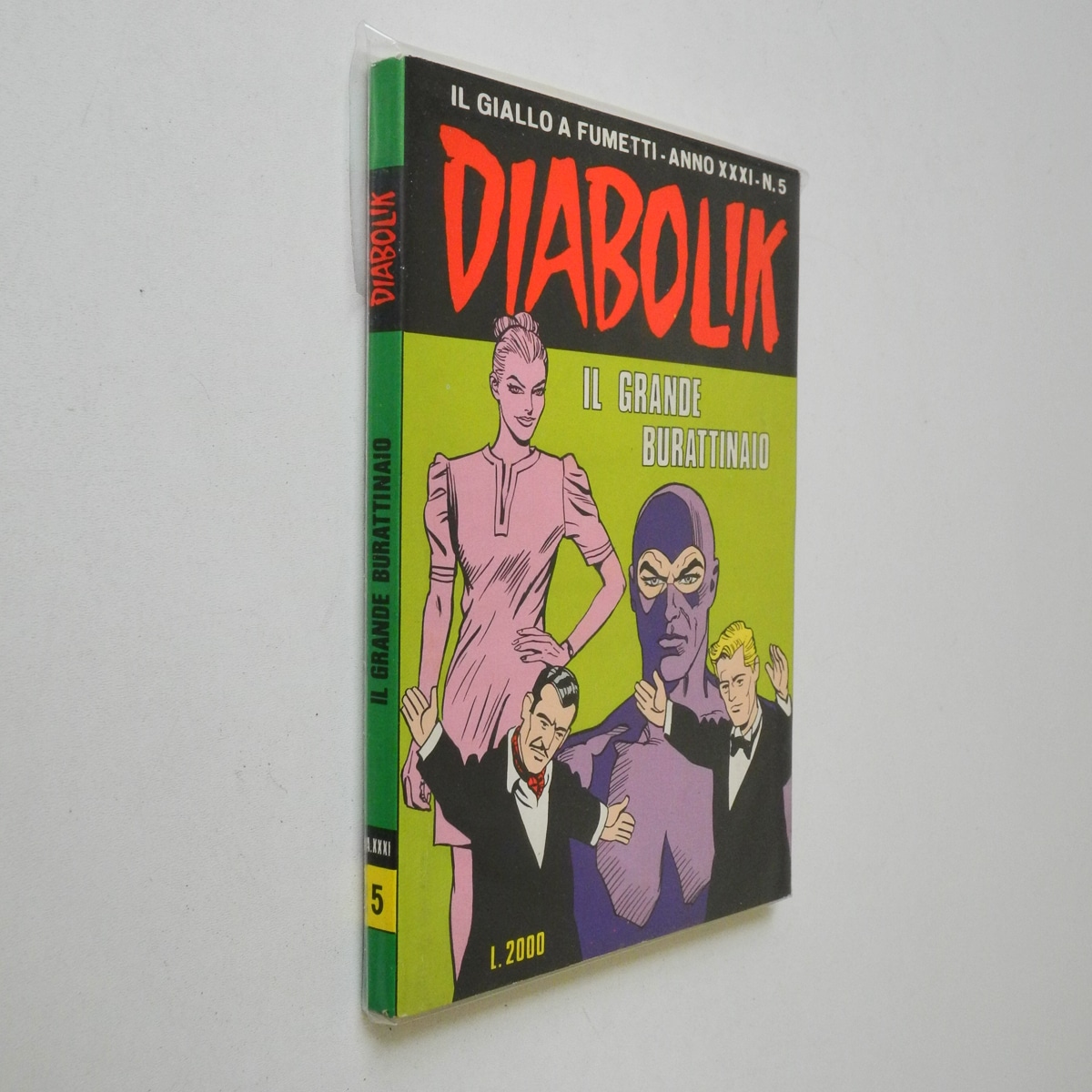 Diabolik anno XXXI n. 5 Il grande burattinaio