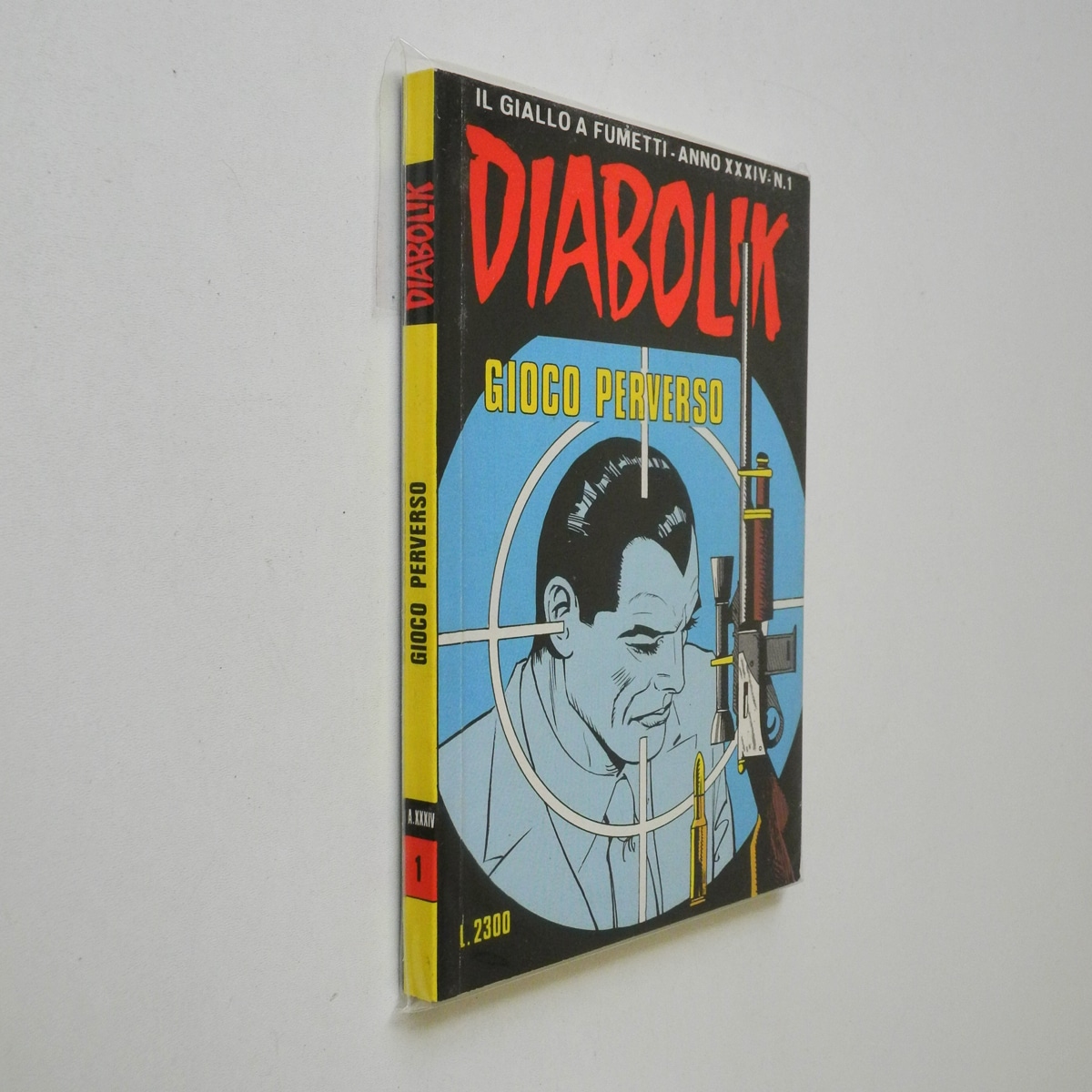 Diabolik anno XXXIV 1995 n. 1 Gioco perverso