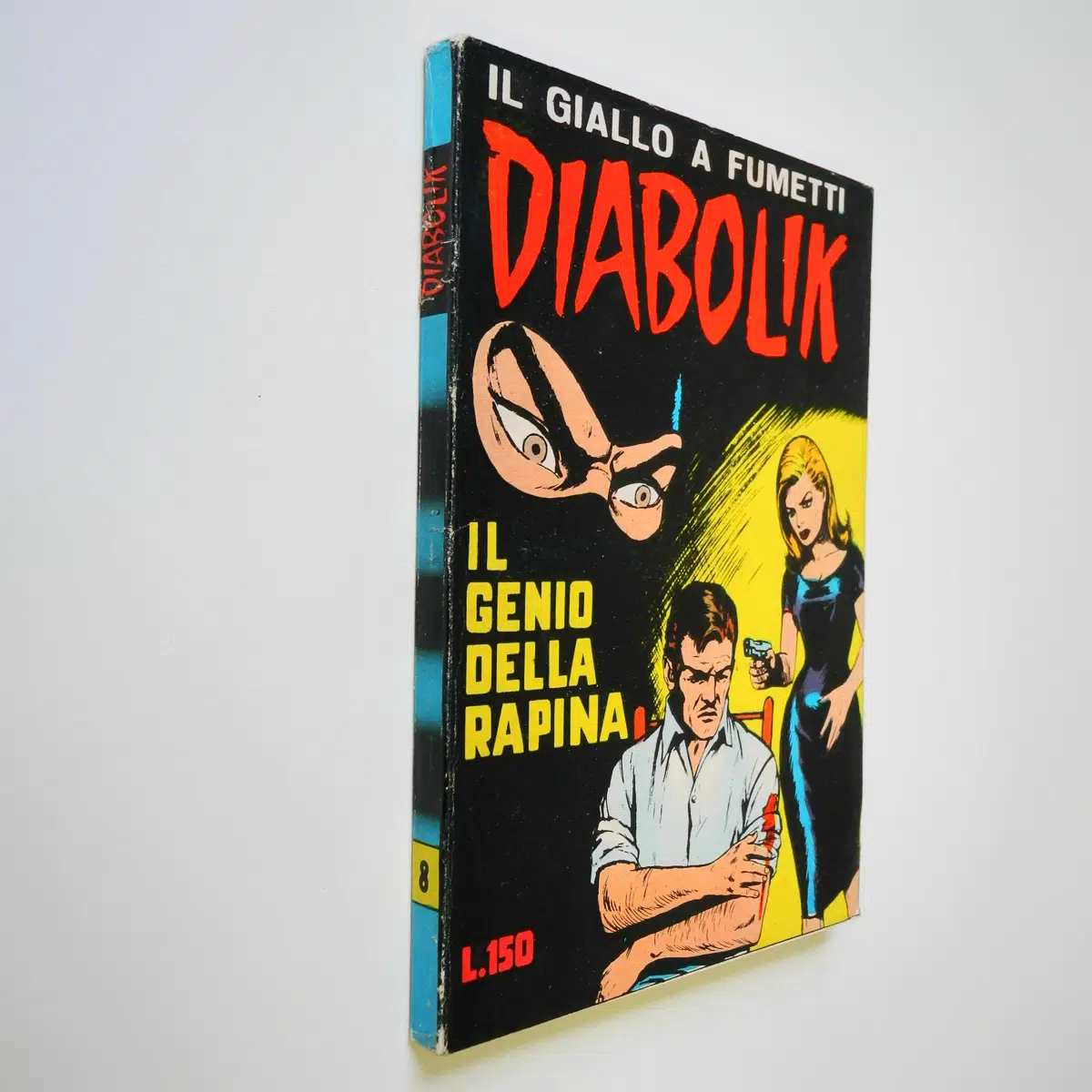 Diabolik seconda serie n. 8 originale del 1965