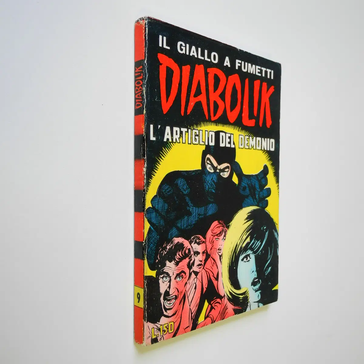 Diabolik Seconda Serie n. 9 L’Artiglio del Demonio edizioni Astorina Sodip