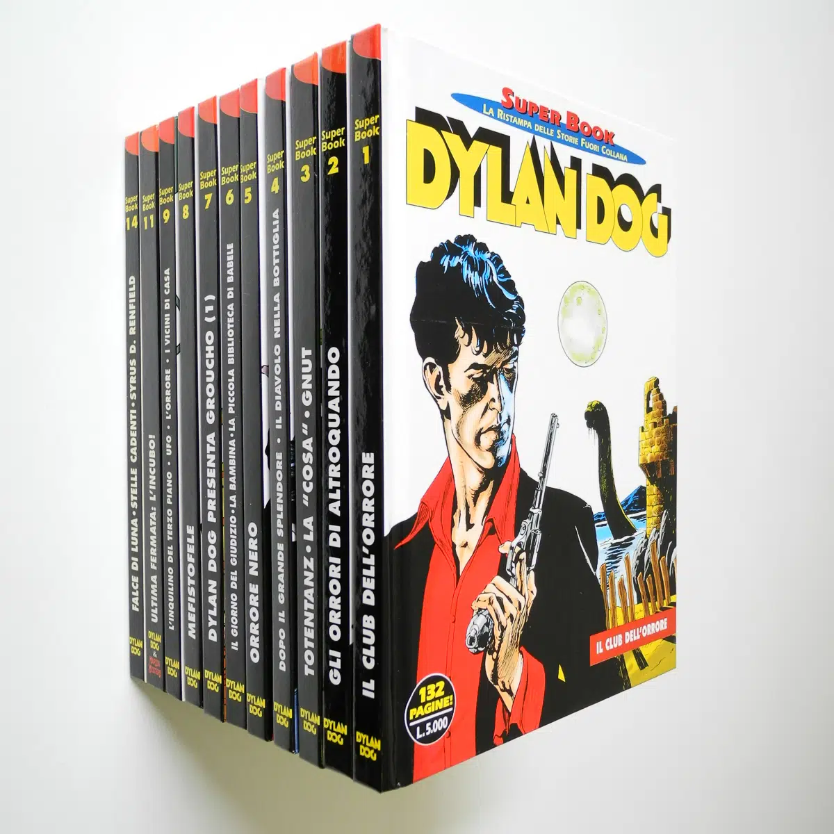  Dylan Dog Super Book sequenza completa n. 1/9, 11, 14 Bonelli