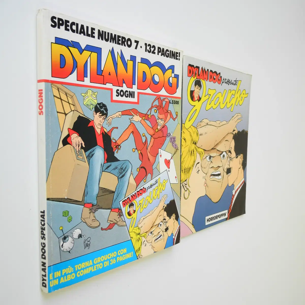 Fumetto di Dylan Dog speciale 7 con albetto Bonelli