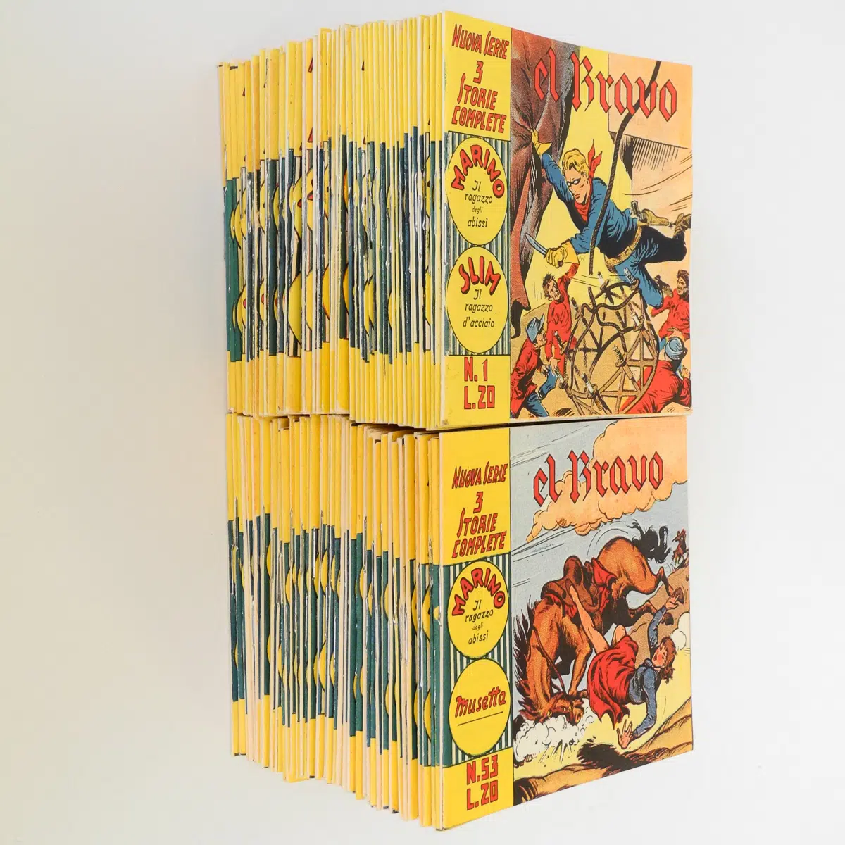 El Bravo seconda serie completa edizioni Vecchi Ricordi