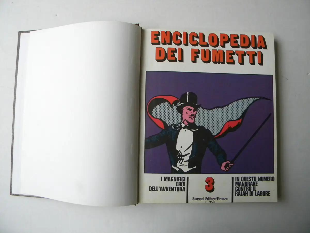 Enciclopedia dei Fumetti 11 racconti dal 3 al 25