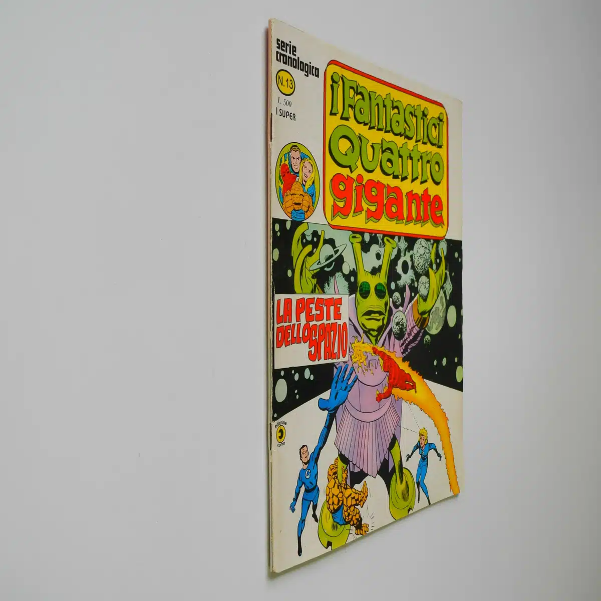 I Fantastici Quattro Gigante n. 13 La peste dello spazio editoriale Corno