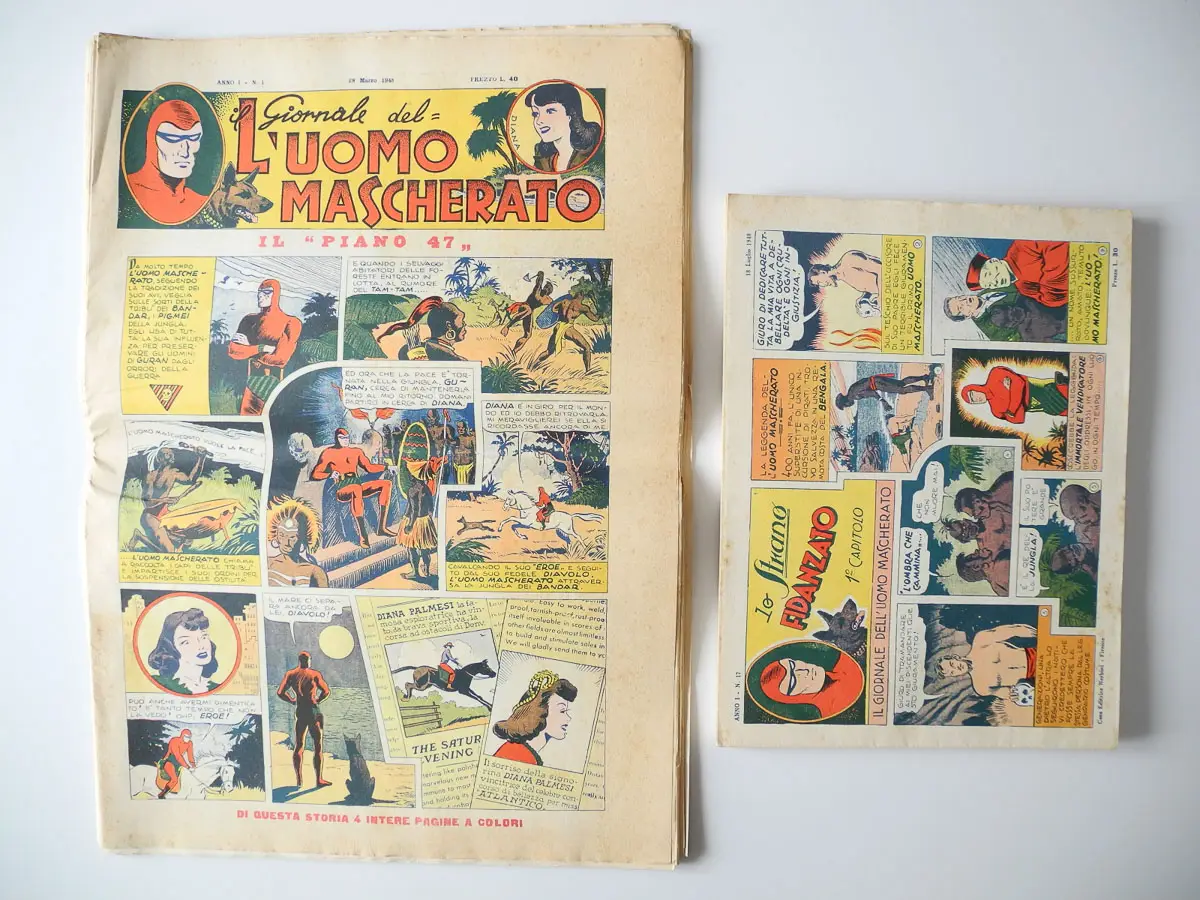 Il Giornale dell’Uomo Mascherato n. 1/32 serie completa edizioni Nerbini