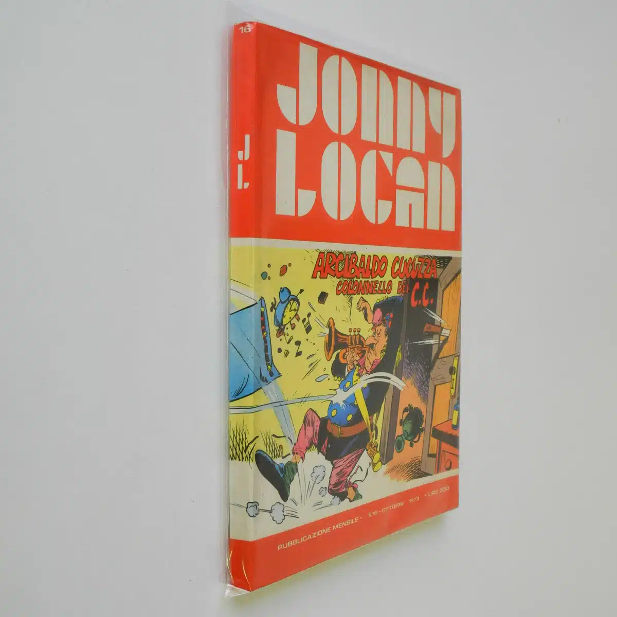 Jonny Logan n. 16 Arcibaldo Cucuzza colonnello dei c.c.