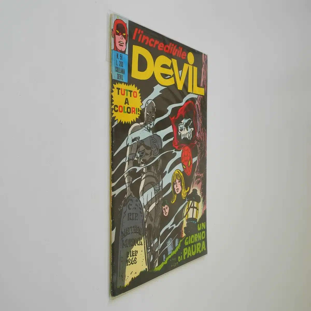 L’Incredibile Devil n. 51 a colori Un giorno di paura