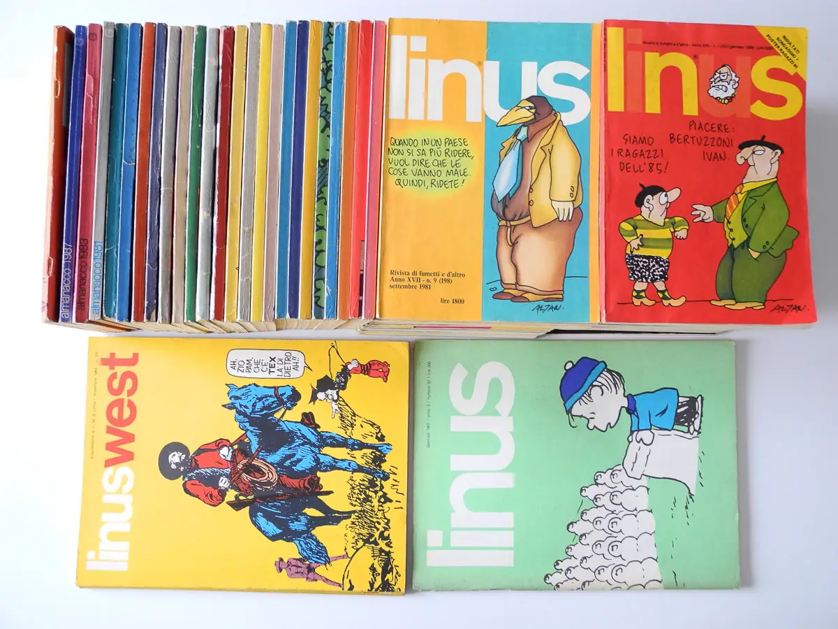 Fumetti di Linus edizioni Milano