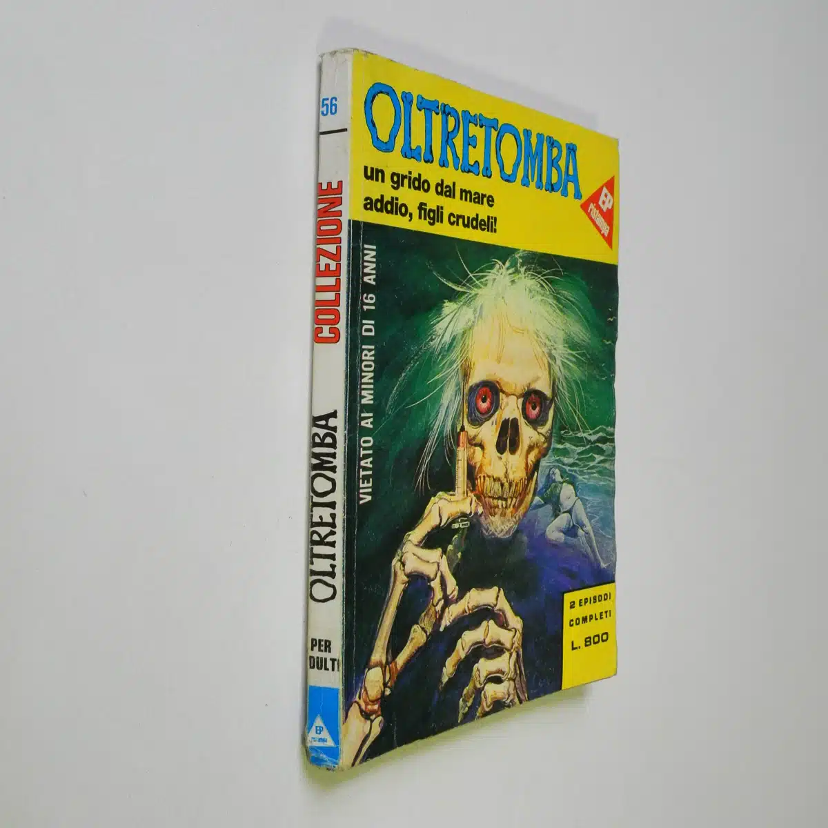 Oltretomba Collezione n. 56 Un grido dal mare – Addio, figli crudeli