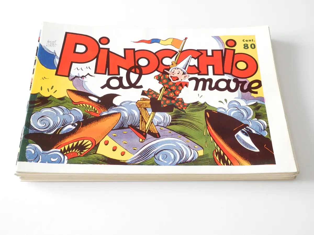 Fumetti di Pinocchio prima serie completa edizioni Nerbini del 1975
