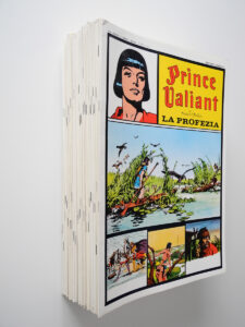 Fumetti di Prince Valiant tavole Domenicali Nerbini del 1977/79