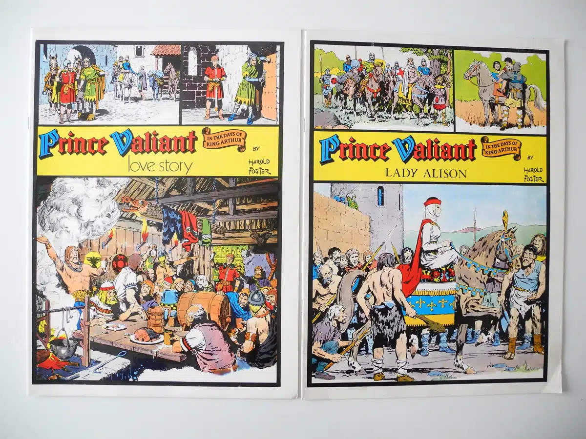 Prince Valiant tavole 1940-1953 e 1968-1981