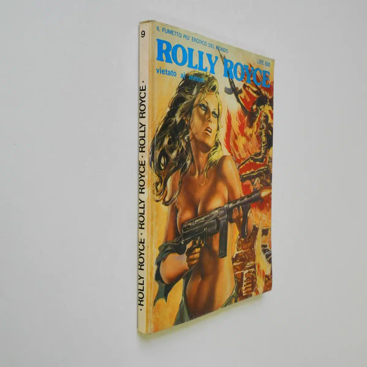 Rolly Royce n. 9 Nuda nel deserto